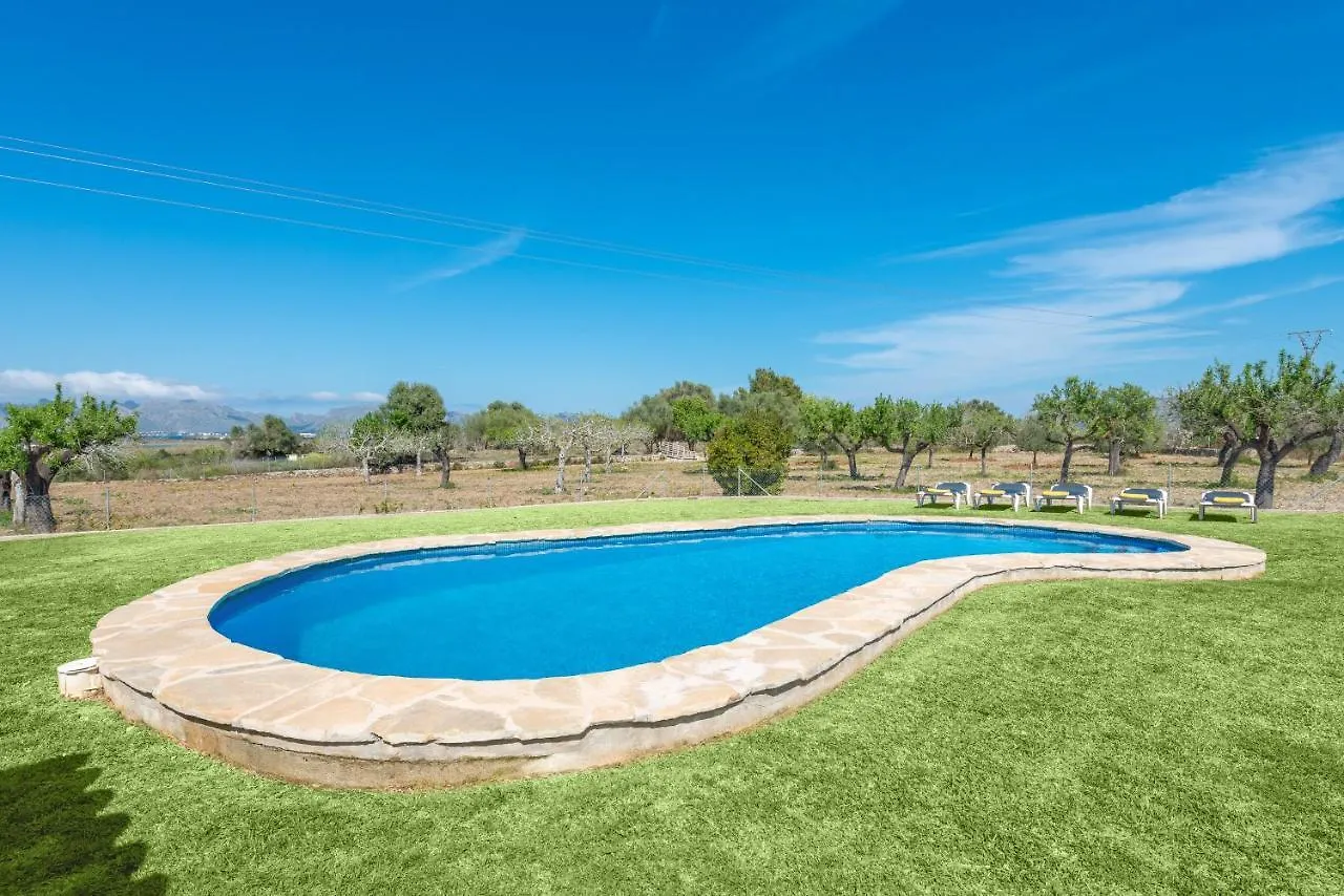 Villa Pou D,Ambroitx, Pool And Sea Views In Alcudia Španělsko