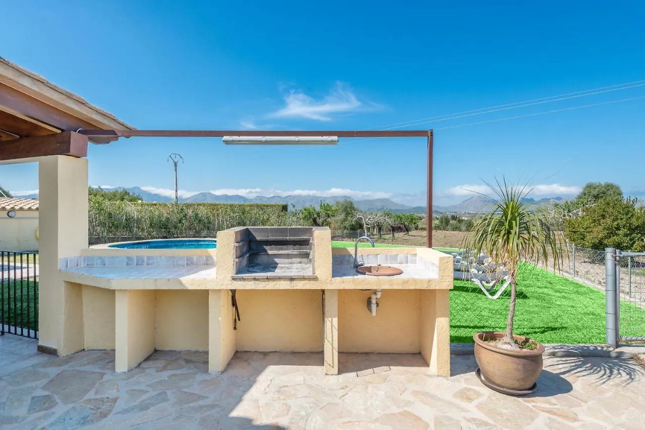 Villa Pou D,Ambroitx, Pool And Sea Views In Alcudia Španělsko