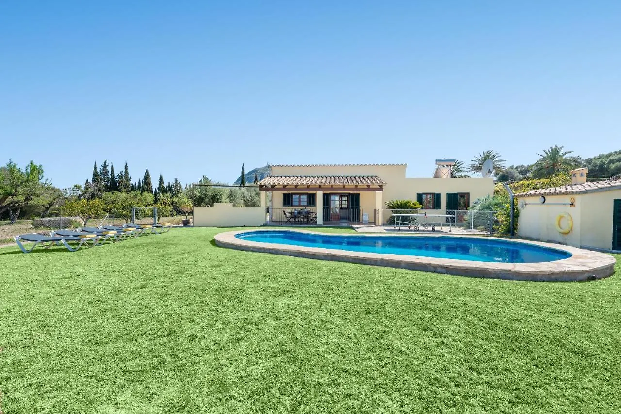 Villa Pou D,Ambroitx, Pool And Sea Views In Alcudia  Alcúdia