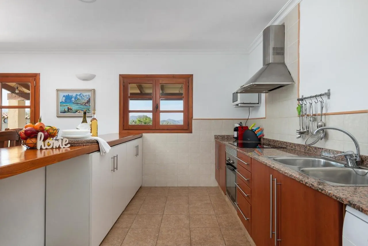 Villa Pou D,Ambroitx, Pool And Sea Views In Alcudia