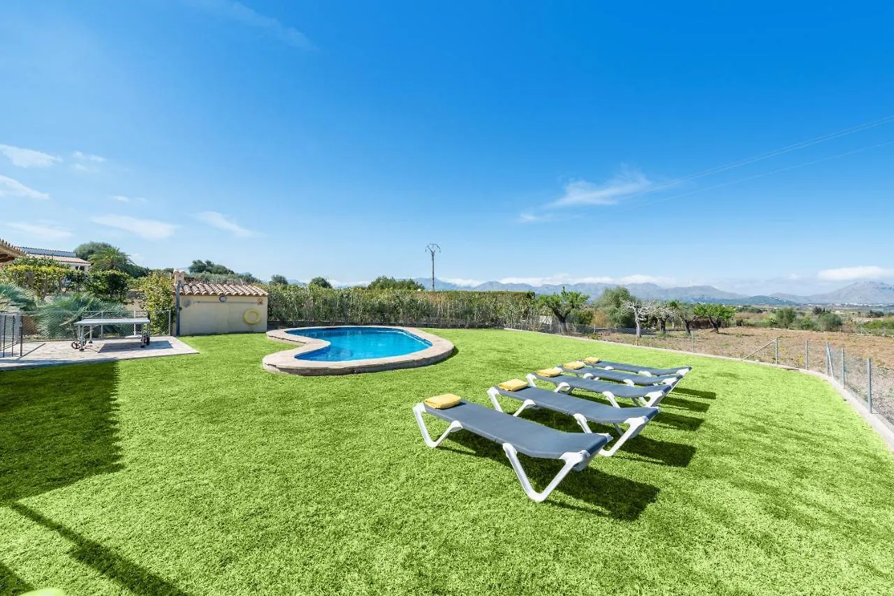 Villa Pou D,Ambroitx, Pool And Sea Views In Alcudia